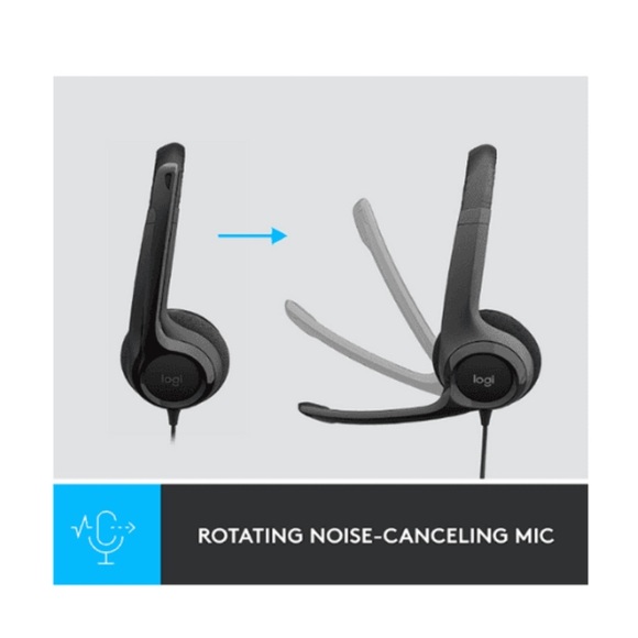 🎧 Logitech H390 USB Headset with Noise-Canceling Mic | Comfortable & Adjustable - Picture 2 of 6